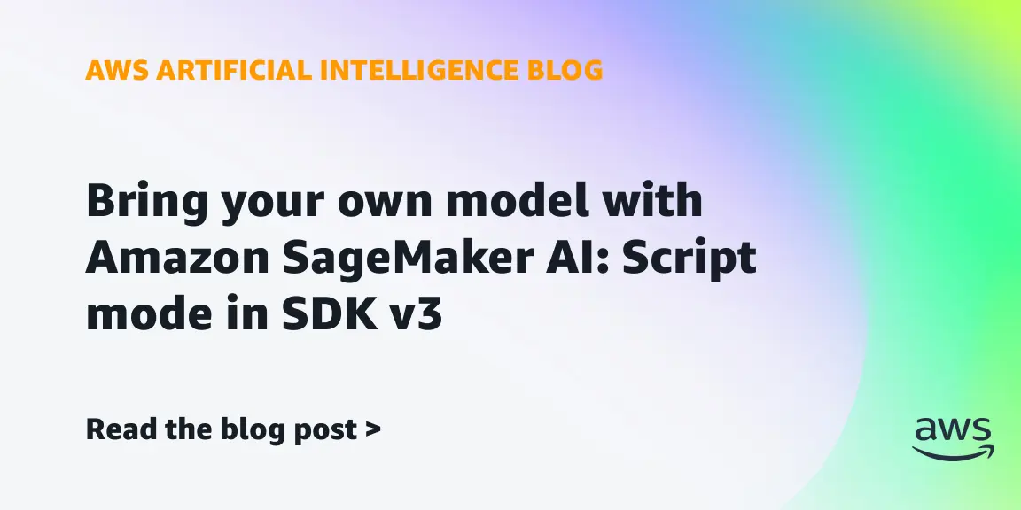 أمازون تبسط نشر نماذج الذكاء الاصطناعي عبر أداتها SageMaker