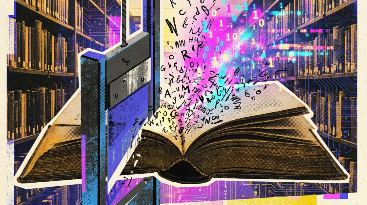 أمازون تدمّر كتبًا نادرة لتدريب نماذج الذكاء الاصطناعي