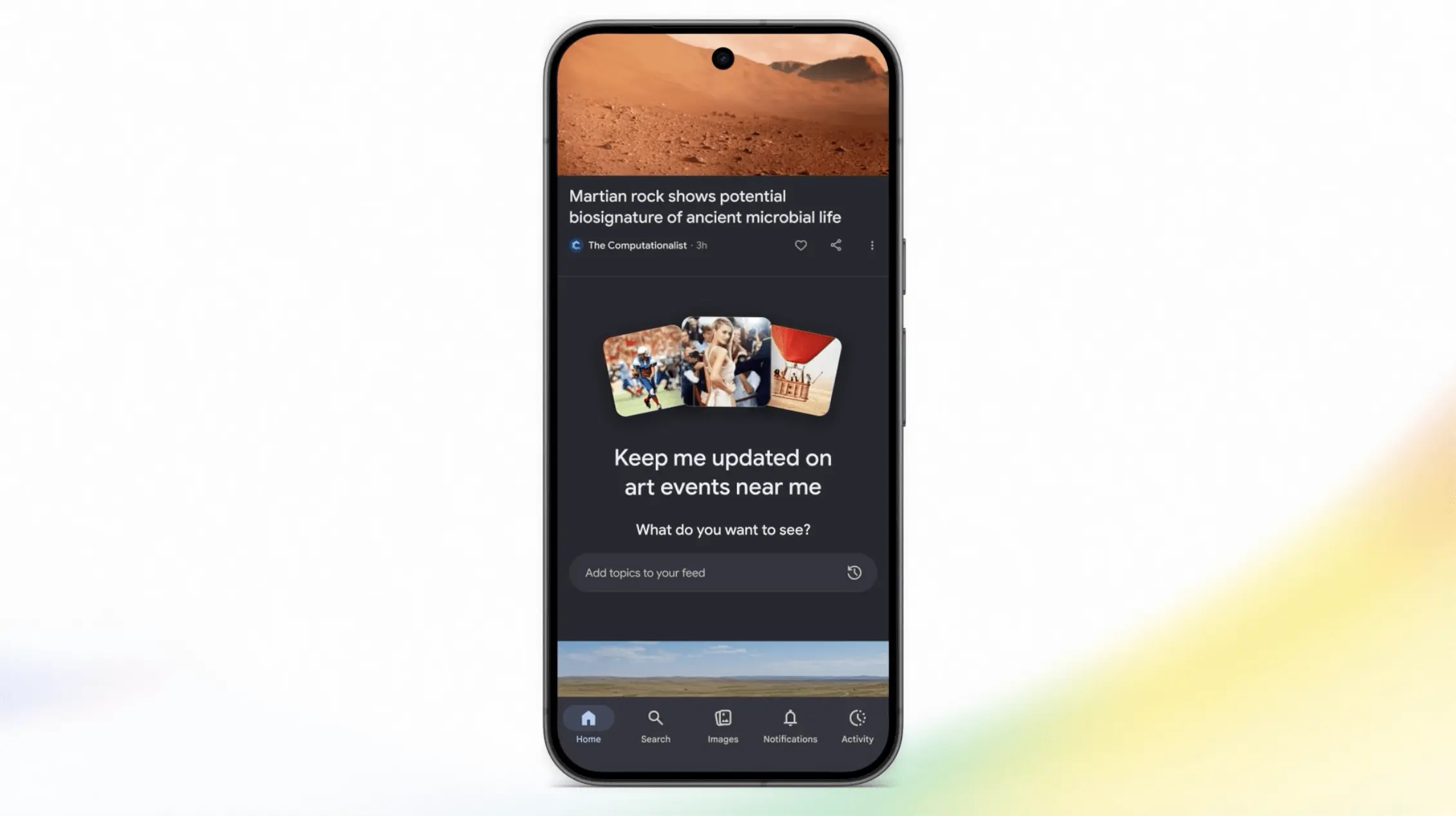 غوغل تطلق ميزة محادثة ذكية لتخصيص تغذية Discover