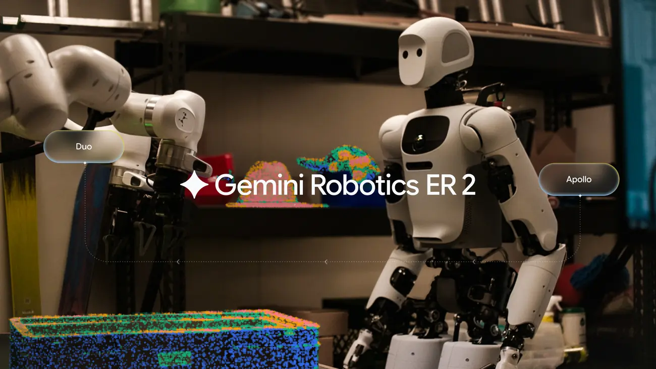 غوغل تطلق نموذج الروبوتات الذكي Gemini Robotics ER 2