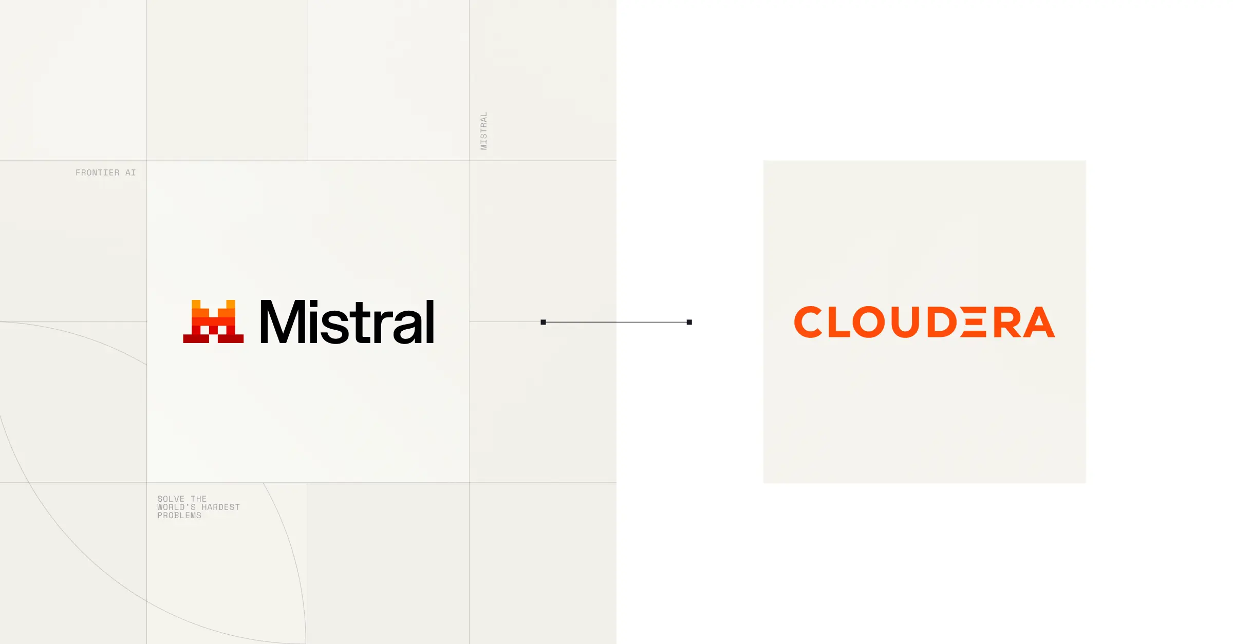 Mistral وCloudera تتعاونان لبناء ذكاء اصطناعي سيادي داخل المؤسسات